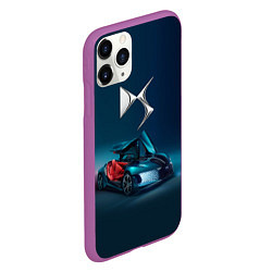 Чехол iPhone 11 Pro матовый Citroen DS Spirit Concept, цвет: 3D-фиолетовый — фото 2