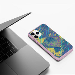 Чехол iPhone 11 Pro матовый Магический кристалл Бипла, цвет: 3D-розовый — фото 2