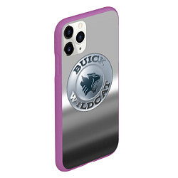 Чехол iPhone 11 Pro матовый Buick Wildcat - emblem, цвет: 3D-фиолетовый — фото 2