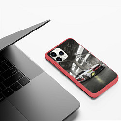 Чехол iPhone 11 Pro матовый BMW M8 - Mission 8, цвет: 3D-красный — фото 2
