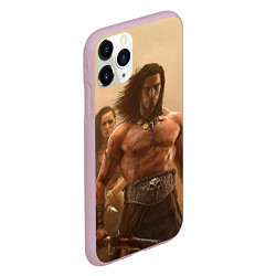 Чехол iPhone 11 Pro матовый Conan Barbarian, цвет: 3D-розовый — фото 2