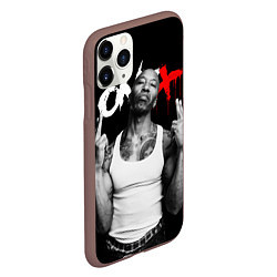 Чехол iPhone 11 Pro матовый Onyx - Fredro Starr, цвет: 3D-коричневый — фото 2