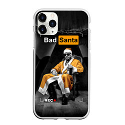 Чехол iPhone 11 Pro матовый Bad Santa REC