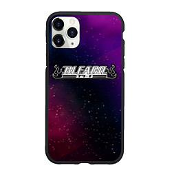 Чехол iPhone 11 Pro матовый Bleach gradient space, цвет: 3D-черный