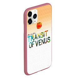 Чехол iPhone 11 Pro матовый Transit of Venus - Three Days Grace, цвет: 3D-малиновый — фото 2