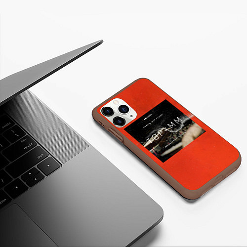 Чехол iPhone 11 Pro матовый Twenty One Pilots и Mutemath / 3D-Коричневый – фото 3