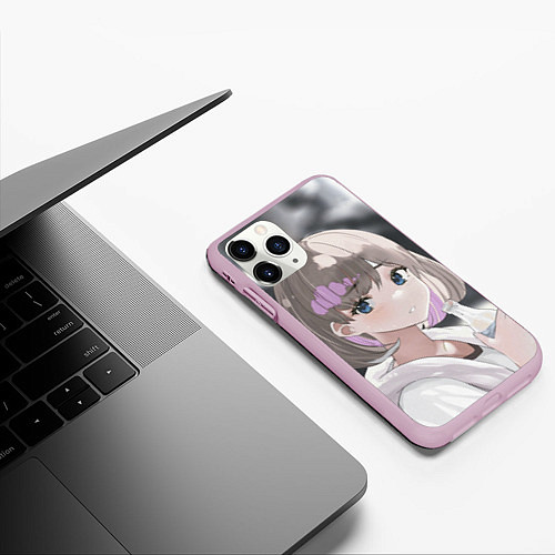 Чехол iPhone 11 Pro матовый Keke Tang eyes - Love Live Superstar / 3D-Розовый – фото 3