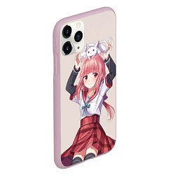 Чехол iPhone 11 Pro матовый Sweet Iroha Tamaki - Записи о магии Девочка-волшеб, цвет: 3D-розовый — фото 2