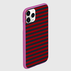 Чехол iPhone 11 Pro матовый Рождественский Эльф, цвет: 3D-фиолетовый — фото 2