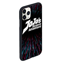 Чехол iPhone 11 Pro матовый JoJo Bizarre Adventure infinity, цвет: 3D-черный — фото 2