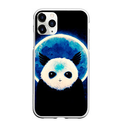 Чехол iPhone 11 Pro матовый Святой панда, цвет: 3D-белый