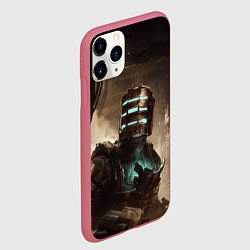 Чехол iPhone 11 Pro матовый Айзек Кларк Dead space remake, цвет: 3D-малиновый — фото 2