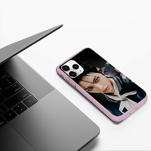 Чехол iPhone 11 Pro матовый Felix Maxident / 3D-Розовый – фото 3