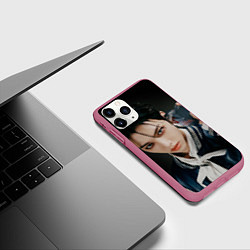 Чехол iPhone 11 Pro матовый Felix Maxident, цвет: 3D-малиновый — фото 2