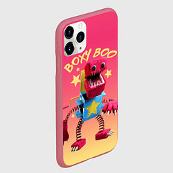 Чехол iPhone 11 Pro матовый Project Playtime Бокси Бу, цвет: 3D-малиновый — фото 2