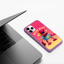 Чехол iPhone 11 Pro матовый Project Playtime Бокси Бу, цвет: 3D-фиолетовый — фото 2