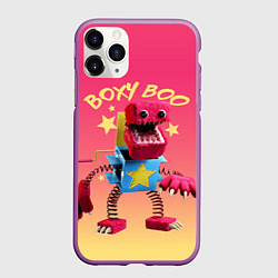 Чехол iPhone 11 Pro матовый Project Playtime Бокси Бу, цвет: 3D-фиолетовый