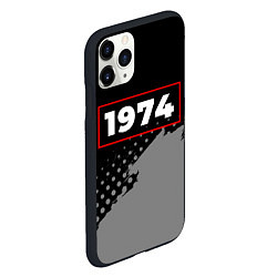 Чехол iPhone 11 Pro матовый 1974 - в красной рамке на темном, цвет: 3D-черный — фото 2