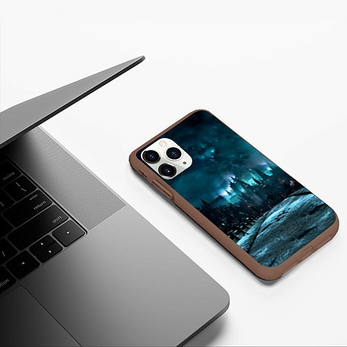 Чехол iPhone 11 Pro матовый Dark Souls - Иритилл Холодной долины / 3D-Коричневый – фото 3