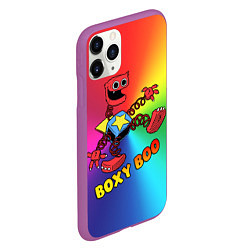 Чехол iPhone 11 Pro матовый Project Playtime: Boxy Boo, цвет: 3D-фиолетовый — фото 2