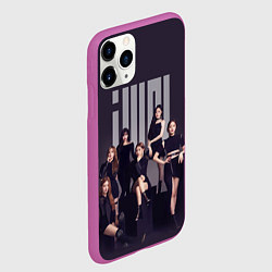 Чехол iPhone 11 Pro матовый I-dle, цвет: 3D-фиолетовый — фото 2
