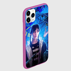 Чехол iPhone 11 Pro матовый Wednesday miracle, цвет: 3D-фиолетовый — фото 2
