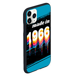 Чехол iPhone 11 Pro матовый Made in 1966: liquid art, цвет: 3D-черный — фото 2