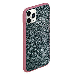 Чехол iPhone 11 Pro матовый Текстура воды крупным планом, цвет: 3D-малиновый — фото 2