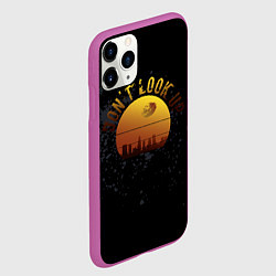 Чехол iPhone 11 Pro матовый Don t look up, цвет: 3D-фиолетовый — фото 2