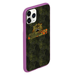 Чехол iPhone 11 Pro матовый Станислав, цвет: 3D-фиолетовый — фото 2