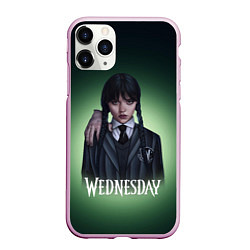 Чехол iPhone 11 Pro матовый Wednesday green
