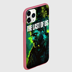 Чехол iPhone 11 Pro матовый Joel - last of us, цвет: 3D-малиновый — фото 2