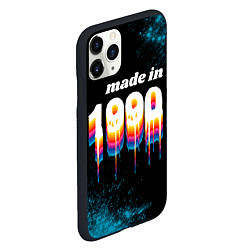 Чехол iPhone 11 Pro матовый Made in 1990: liquid art, цвет: 3D-черный — фото 2