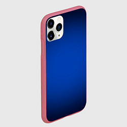 Чехол iPhone 11 Pro матовый Кобальтовый градиент, цвет: 3D-малиновый — фото 2