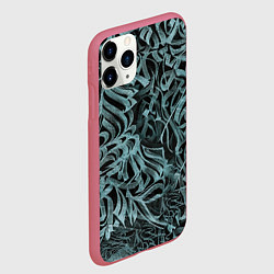 Чехол iPhone 11 Pro матовый Каллиграфический, цвет: 3D-малиновый — фото 2