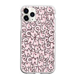 Чехол iPhone 11 Pro матовый Буквы: весна