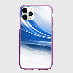 Чехол iPhone 11 Pro матовый Ледяной поток ветра, цвет: 3D-фиолетовый