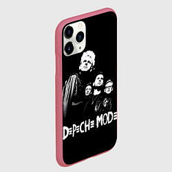 Чехол iPhone 11 Pro матовый Depeche Mode Violator, цвет: 3D-малиновый — фото 2