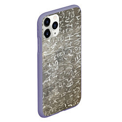 Чехол iPhone 11 Pro матовый An old letter, цвет: 3D-серый — фото 2