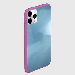 Чехол iPhone 11 Pro матовый Синий туман, цвет: 3D-фиолетовый — фото 2
