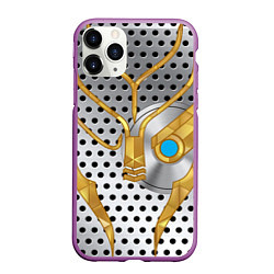 Чехол iPhone 11 Pro матовый Garrus Mass Effect, цвет: 3D-фиолетовый