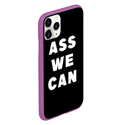 Чехол iPhone 11 Pro матовый Ass We Can, цвет: 3D-фиолетовый — фото 2