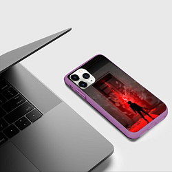 Чехол iPhone 11 Pro матовый Control, цвет: 3D-фиолетовый — фото 2