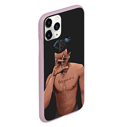 Чехол iPhone 11 Pro матовый XXXTentacion арт, цвет: 3D-розовый — фото 2