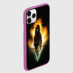 Чехол iPhone 11 Pro матовый Альма Вейд, цвет: 3D-фиолетовый — фото 2