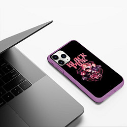 Чехол iPhone 11 Pro матовый Blackpink k-pop, Блэкпинк, цвет: 3D-фиолетовый — фото 2