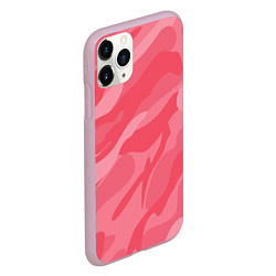 Чехол iPhone 11 Pro матовый Pink military, цвет: 3D-розовый — фото 2
