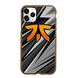 Чехол iPhone 11 Pro матовый Fnatic - монохромная, цвет: 3D-коричневый
