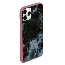 Чехол iPhone 11 Pro матовый Тьма и лёд, цвет: 3D-малиновый — фото 2