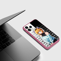 Чехол iPhone 11 Pro матовый Мем-тё - Звездное дитя, цвет: 3D-малиновый — фото 2